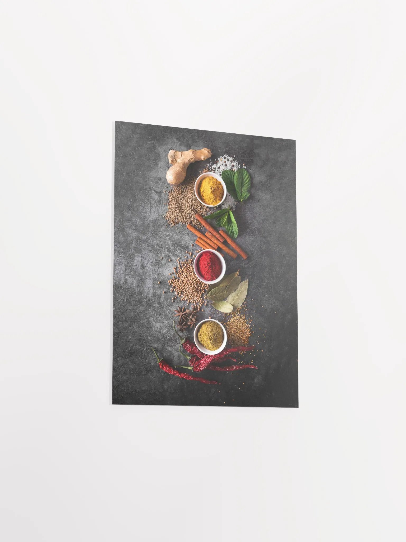 Spices (Italian/Spanish cuisine) — Food kitchen poster/blackboard, kitchen decor, kitchen wall art, aesthetic poster, minimalist poster product image (8)