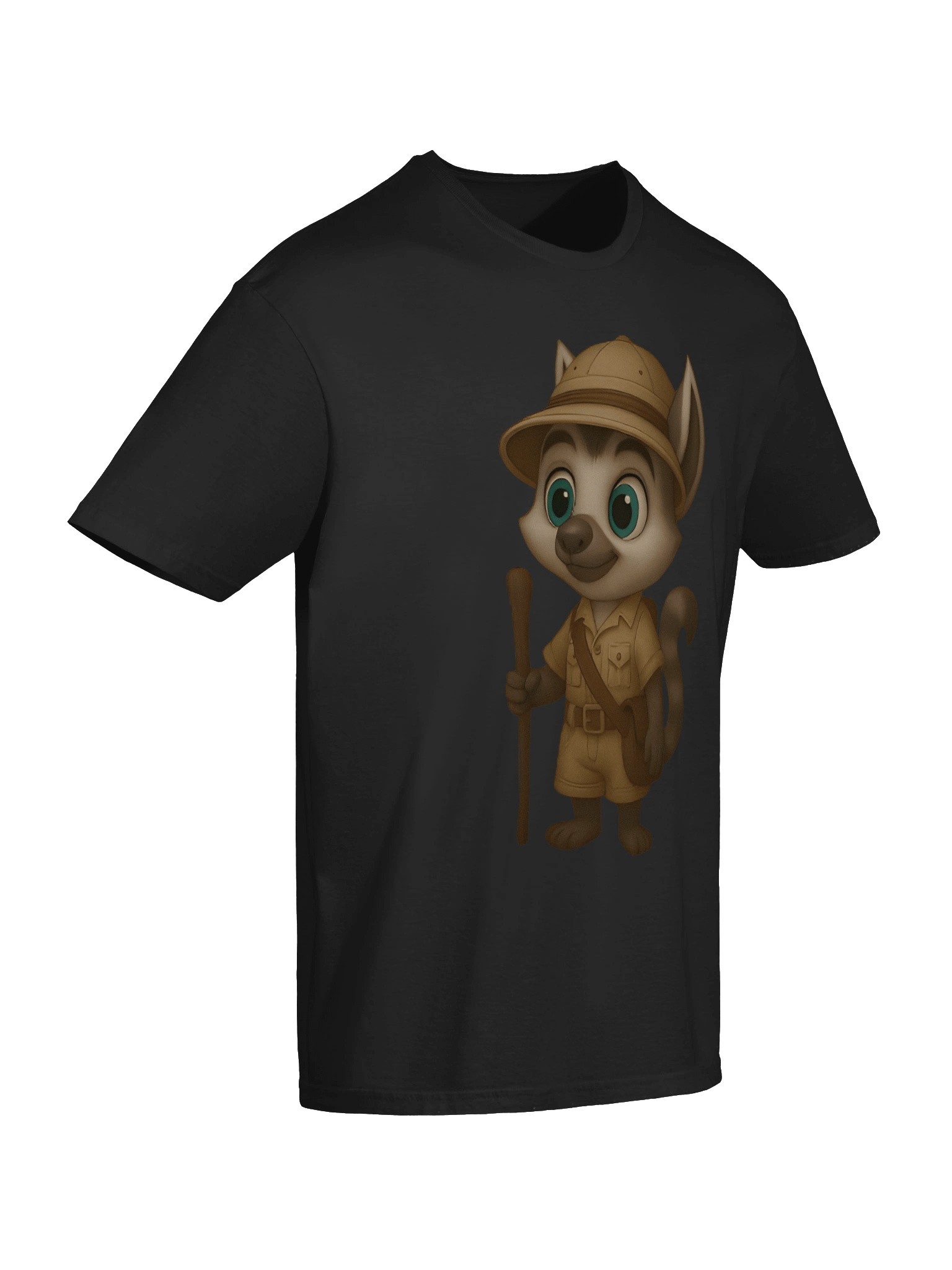 jungle lemur tshirt product image (93)