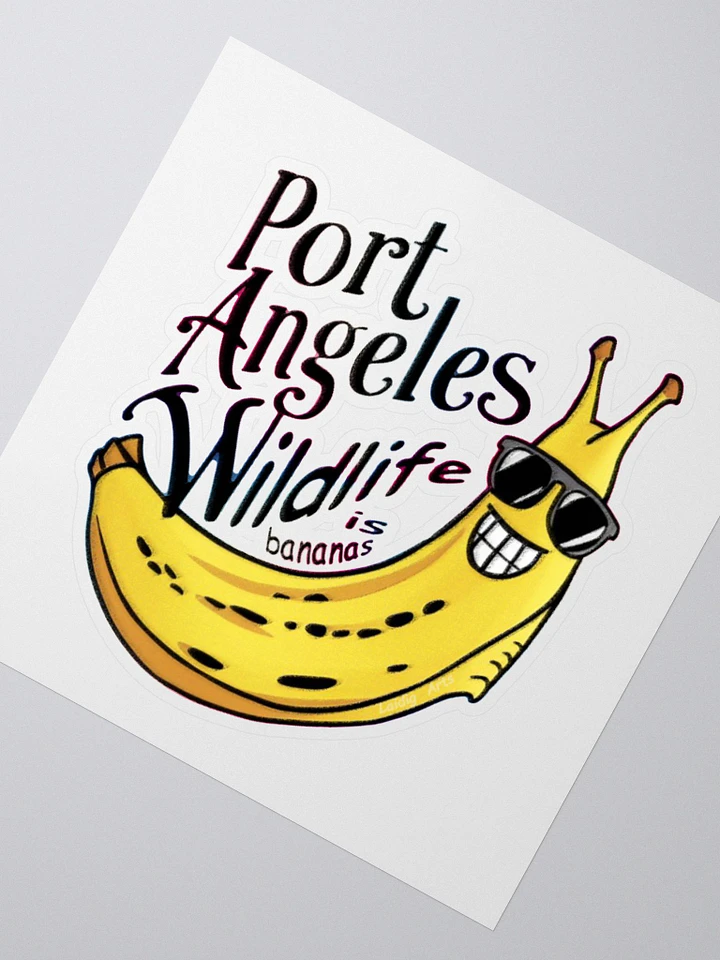 Port Angeles Wildlife Banana Slug Sticker product image (6)