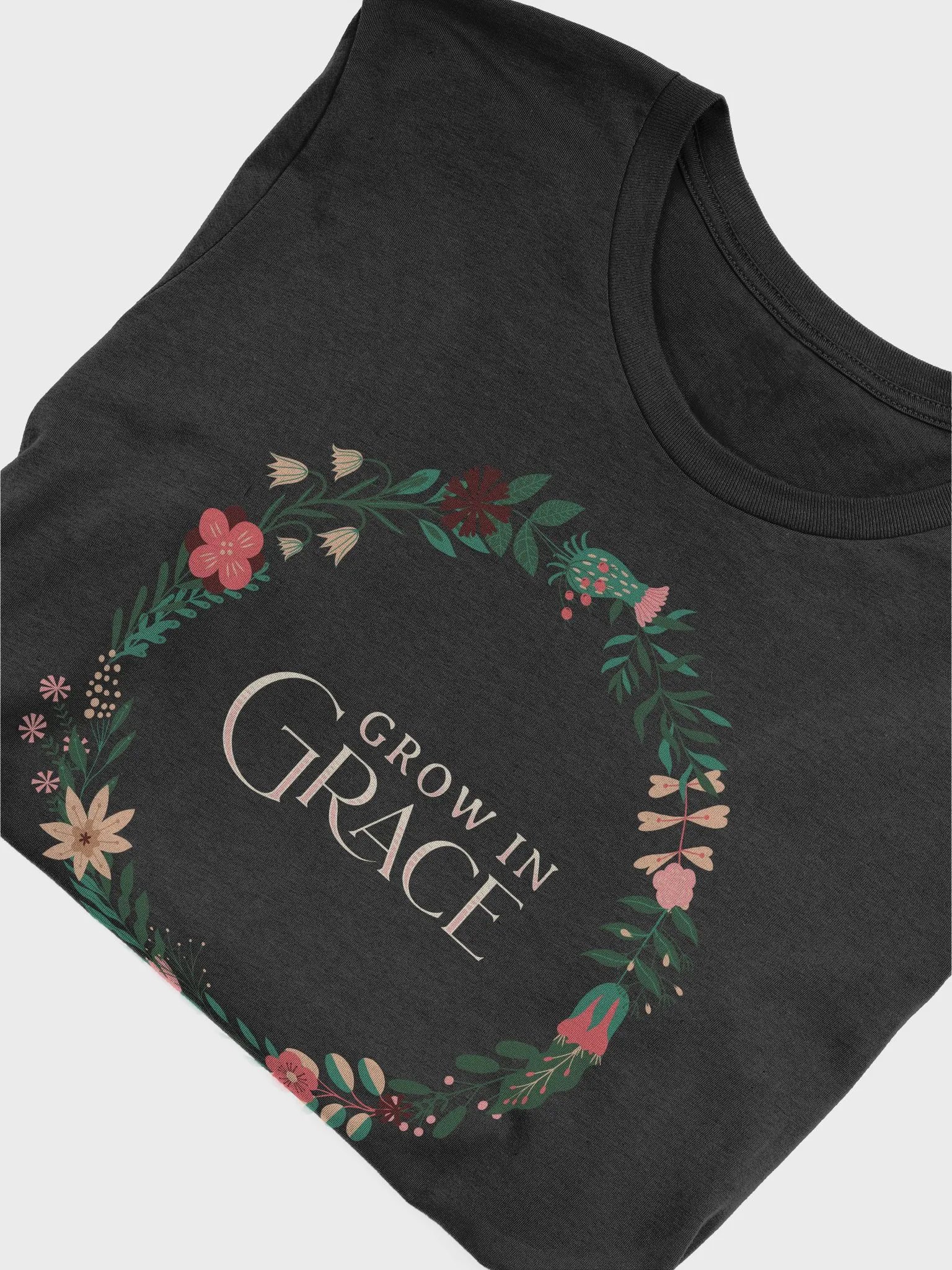 Grow in Grace Floral T-Shirt product image (4)