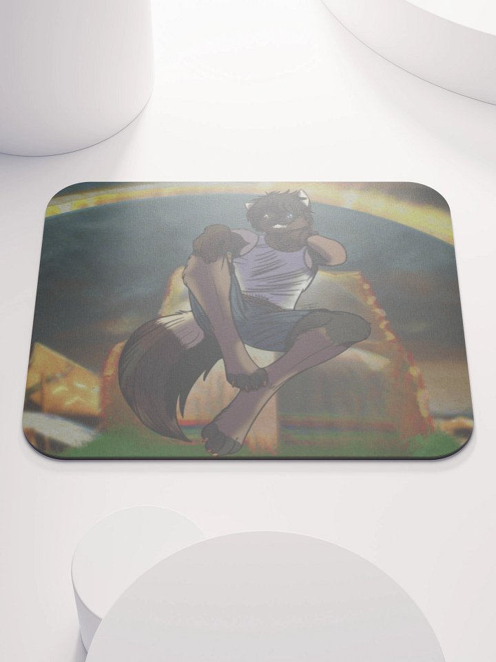 Golden Wolf's mousepad product image (1)