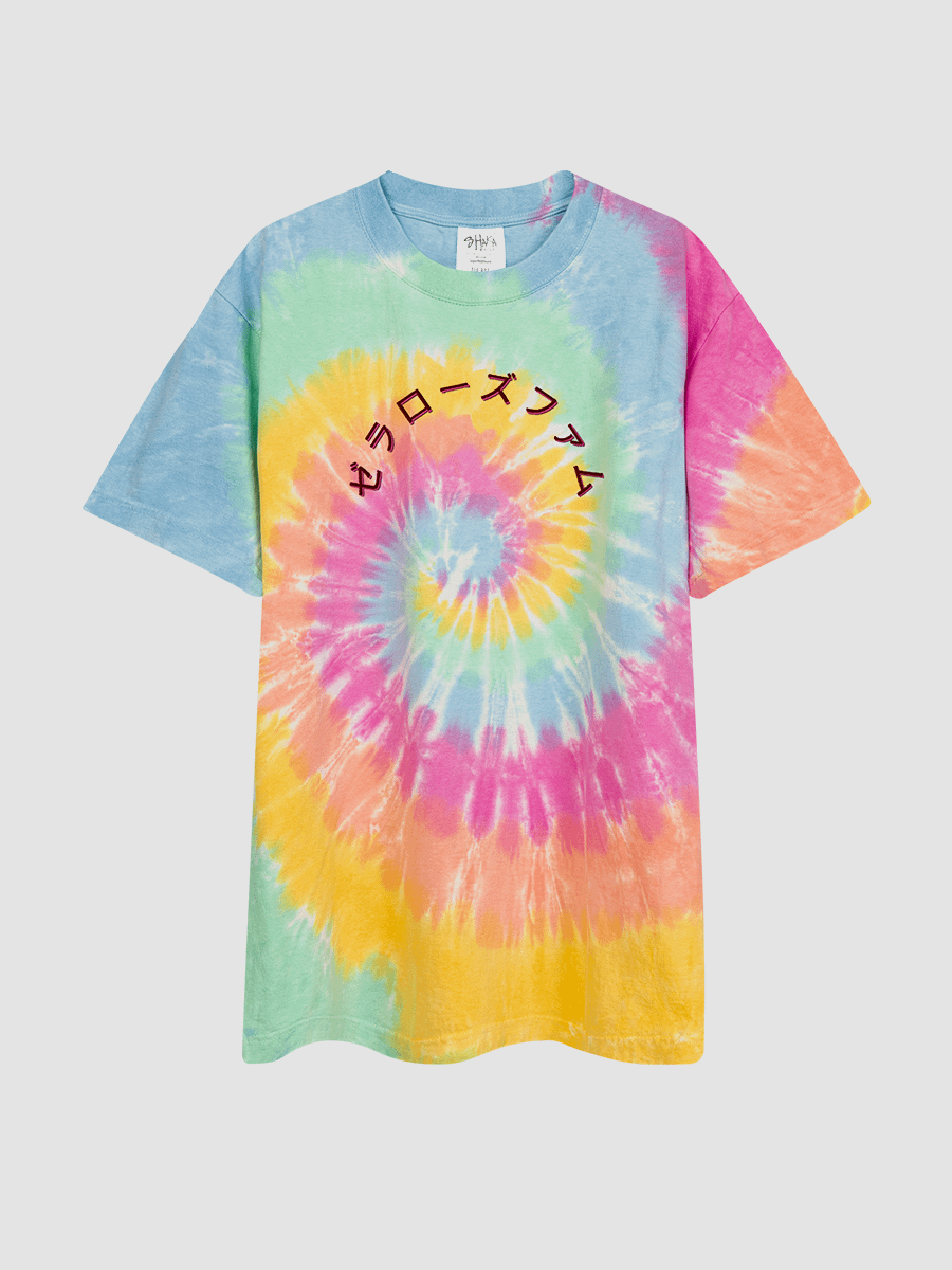 [Zellarose22] Oversized tie-dye t-shirt Japanese (ZELLA ROSE FAM) product image (3)