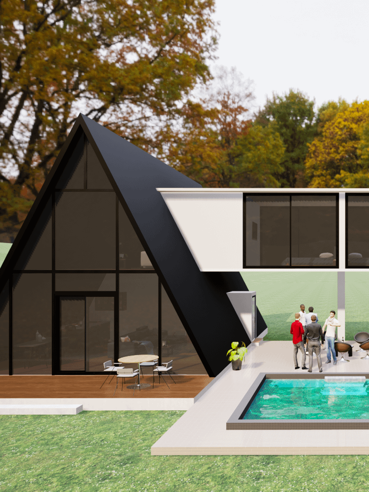 A - FRAME 3BHK TWIN RESIDENCE product image (1)