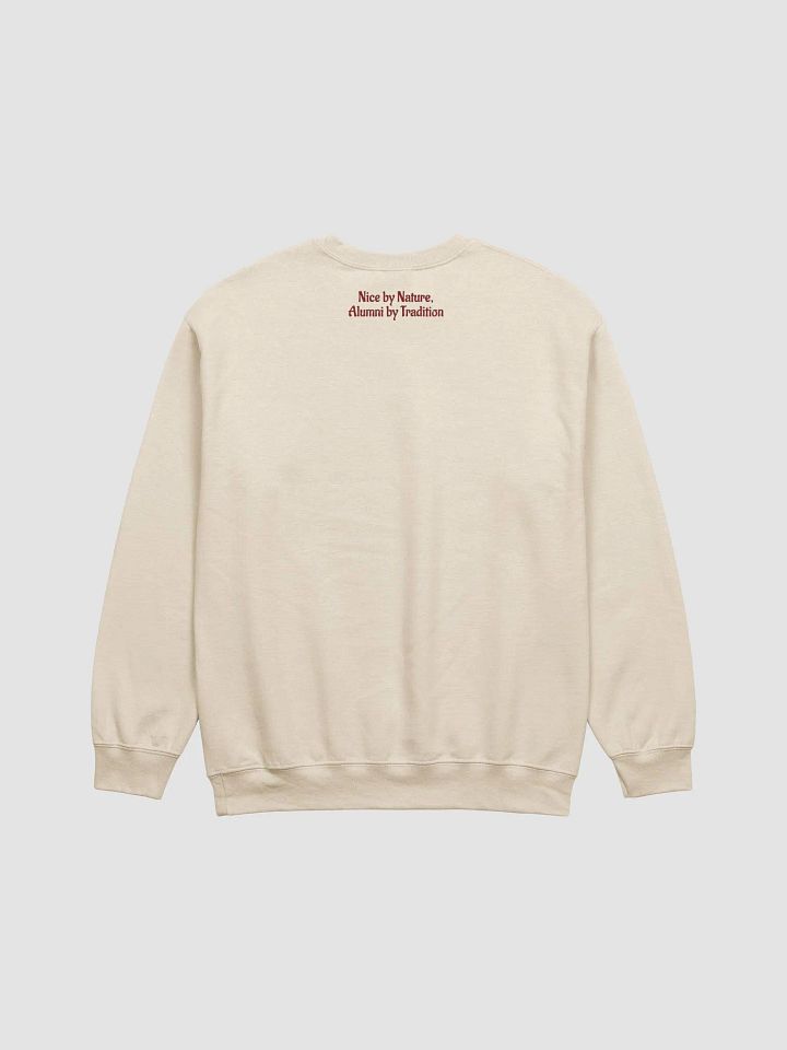 "Nice List Alumni: Nice by Nature, Alumni by Tradition" Crewneck Sweatshirt product image (2)