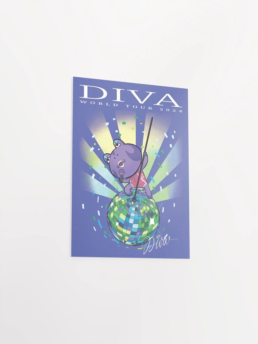 Diva World Tour 2024 Poster product image (3)