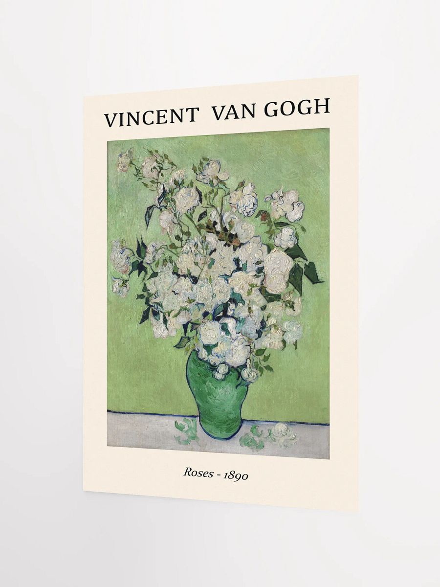 Classic art art poster 'Roses' by Vincent van Gogh product image (6)