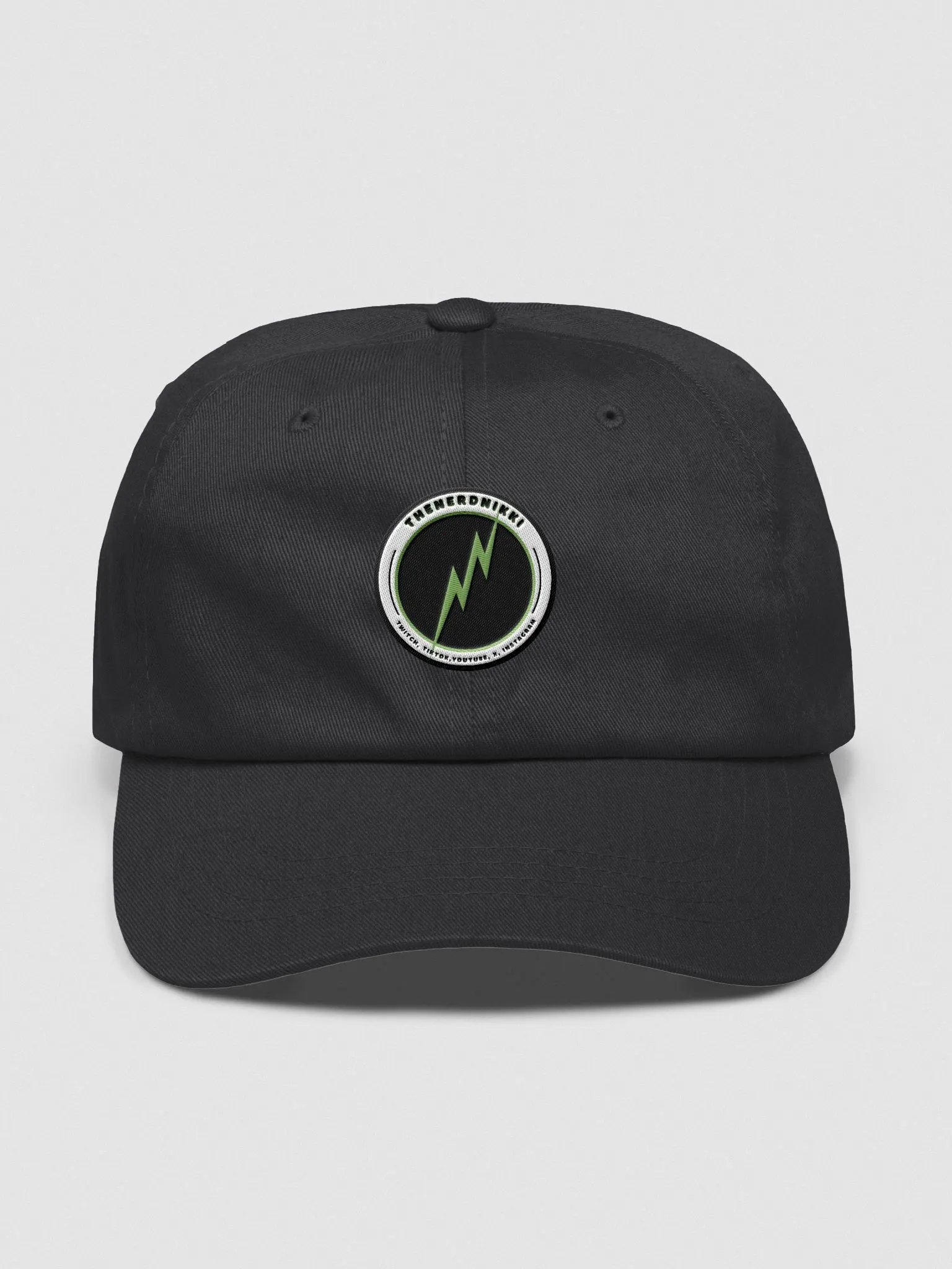 Nikki's logo Dad hat product image (1)