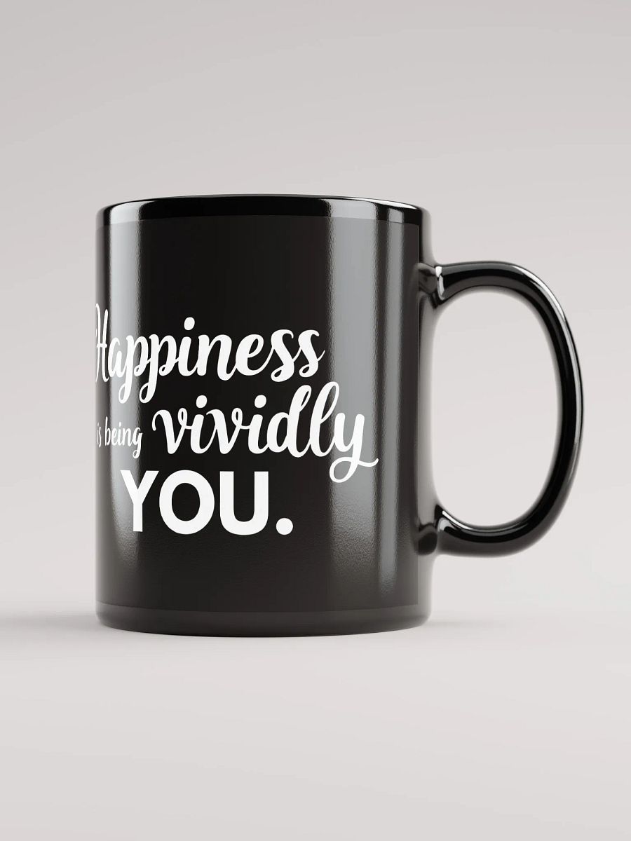 Transform Your Life with Meryl Streep’s Inspiring Wisdom: Happiness is Being Vividly You – Embrace Your True Self with This Empowering Mug! product image (1)