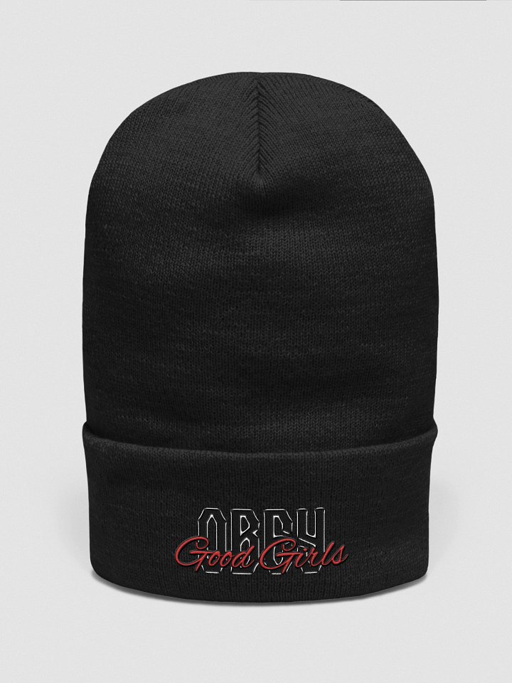 Good Girls Obey Cuffed Beanie product image (1)