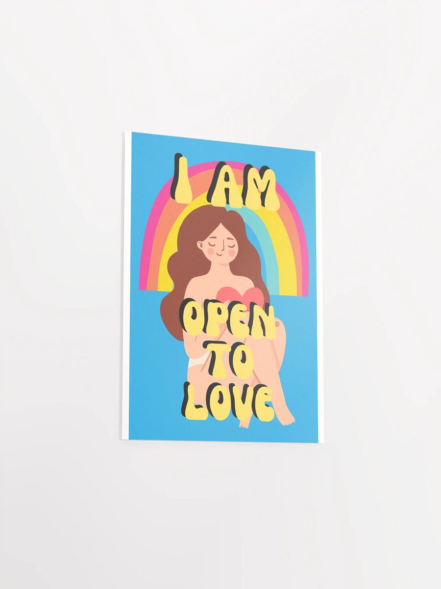 I am open to Love - Affirmation Poster product image (15)