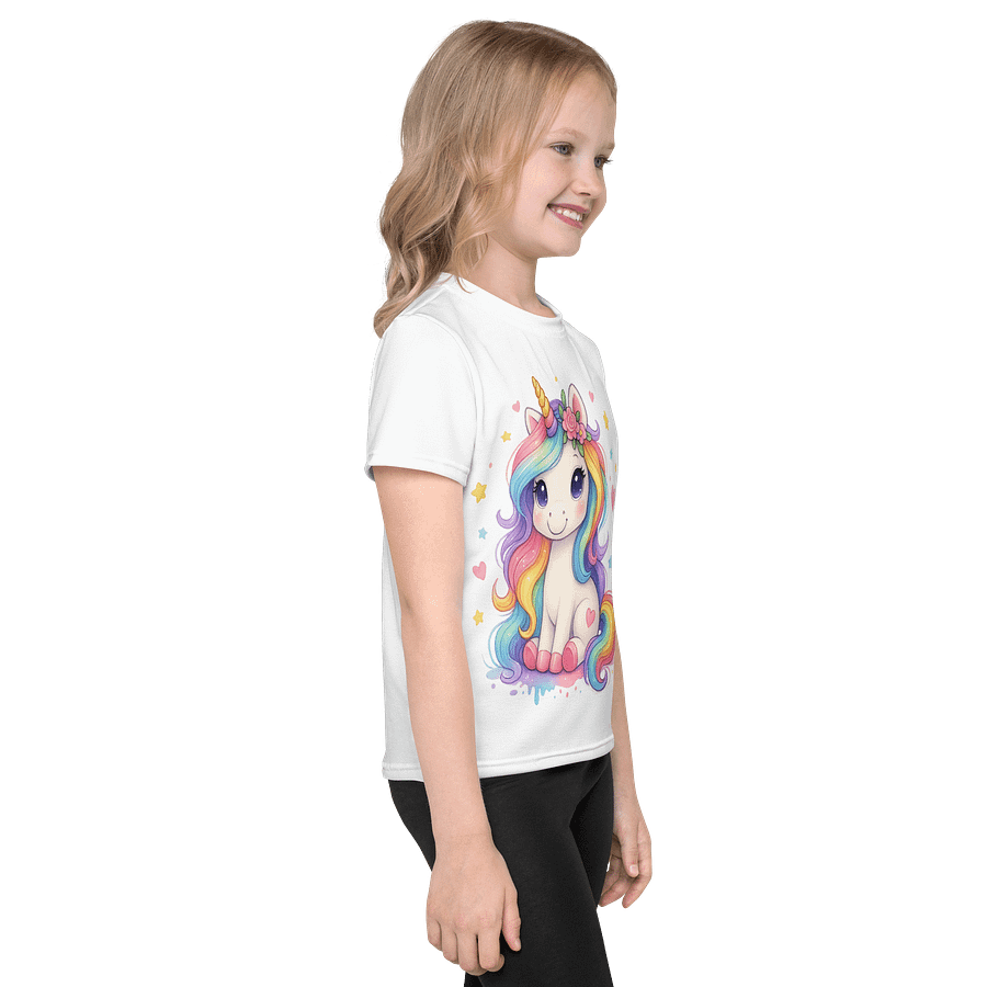 Adorable Unicorn Youth T-Shirt product image (4)