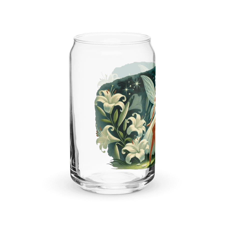 Enchanted Lily Fairy Can-Shaped Glass product image (40)