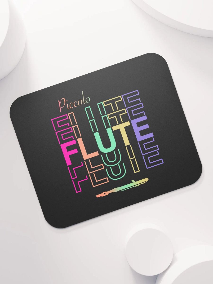Symmetrical Flute Graphic Mouse Pad - Piccolo product image (7)