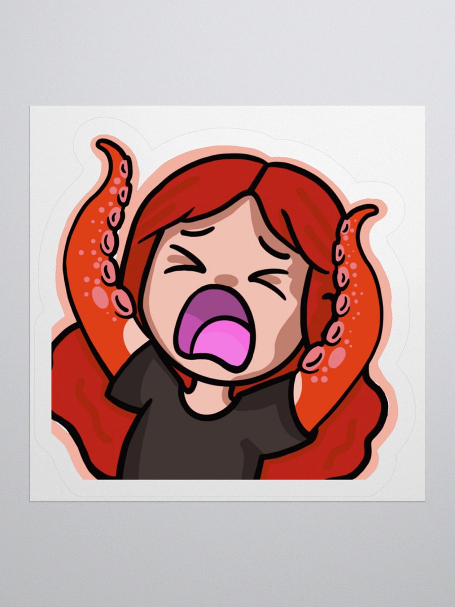 "I Love Tentacles" Sticker product image (2)