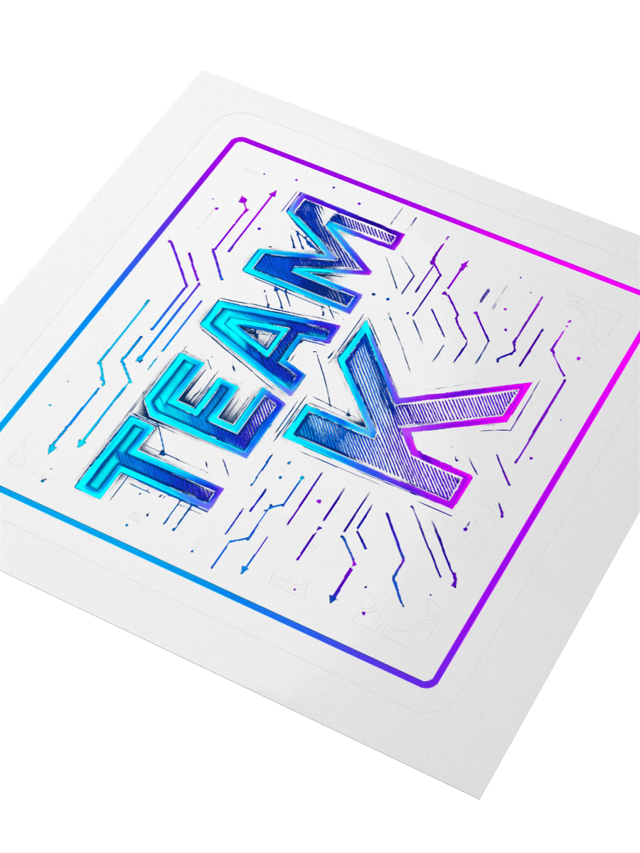 Team K V-11 STICKERS product image (3)