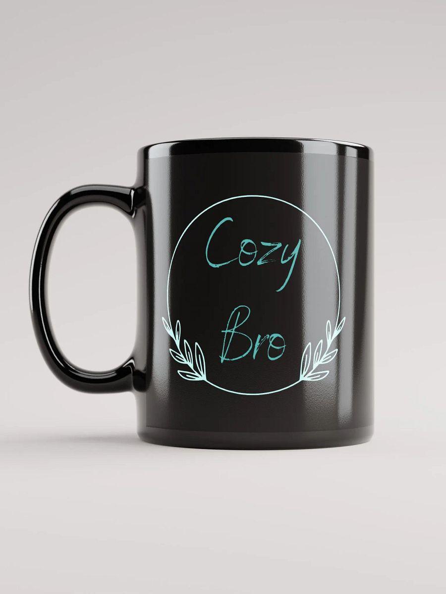 Cozy Bro Black Glossy Mug product image (11)