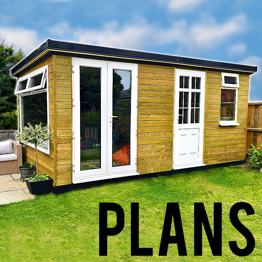 10 x 8ft (3m x 2.4m) Shed Plans (Digital PDF File) product image (1)