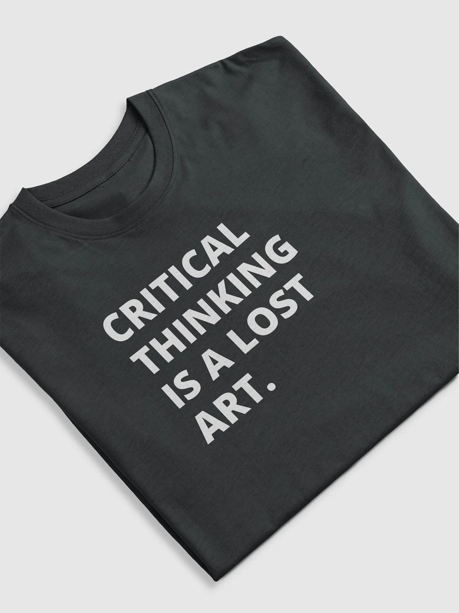 Critical Thinking Tee. (Men) product image (10)
