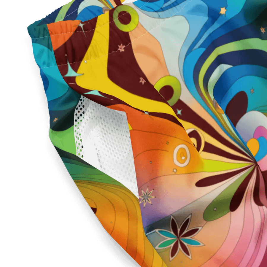 Sunburst Bloom Men's Swim Trunks product image (4)