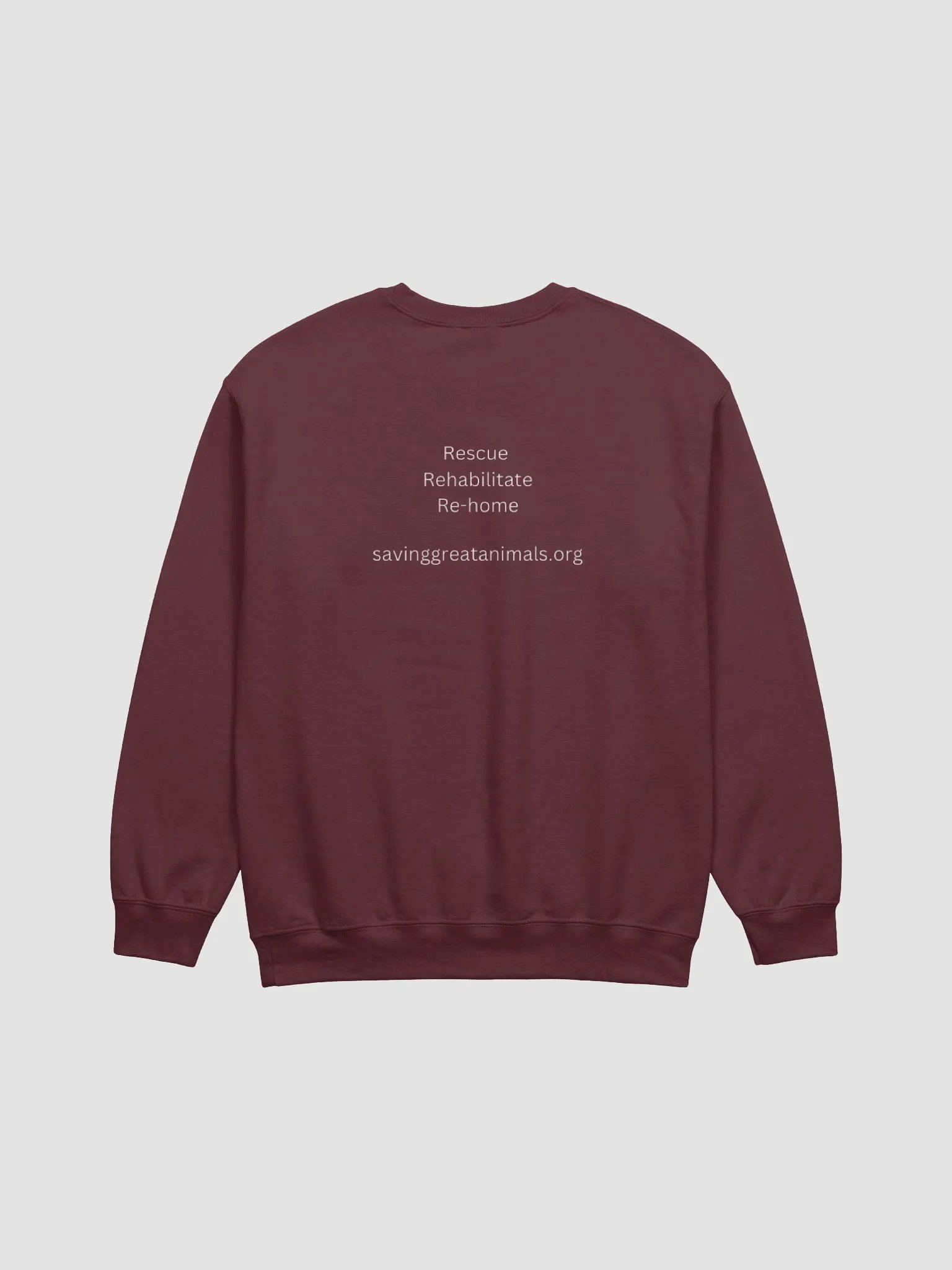 SGA Logo Sweatshirt - Maroon product image (2)