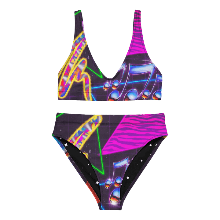 80's High - Retro Collection Synthwave Two Piece Bikini product image (1)
