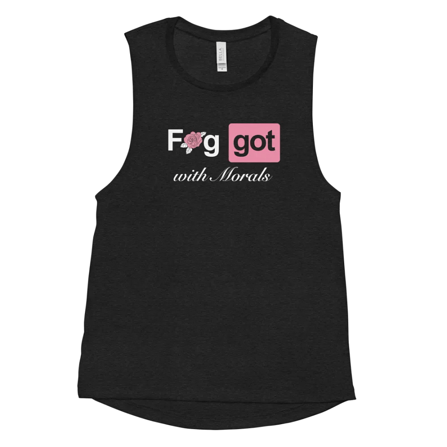 Faggot with Morals Femme Muscle Tank product image (11)