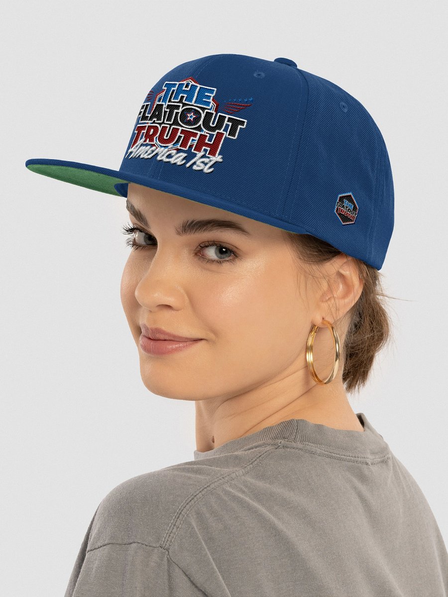 TFOT Bold America 1st Flat Snapback Hat product image (1)