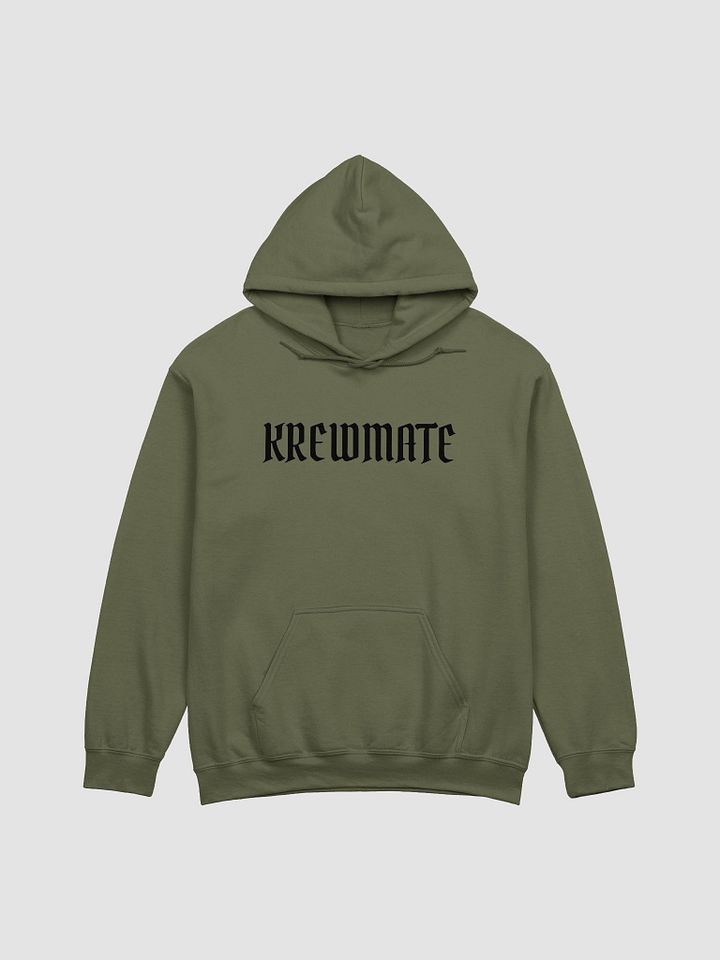 Krewmate Essential Hoodie - Back from the Dead Variant (Black Logo) product image (2)