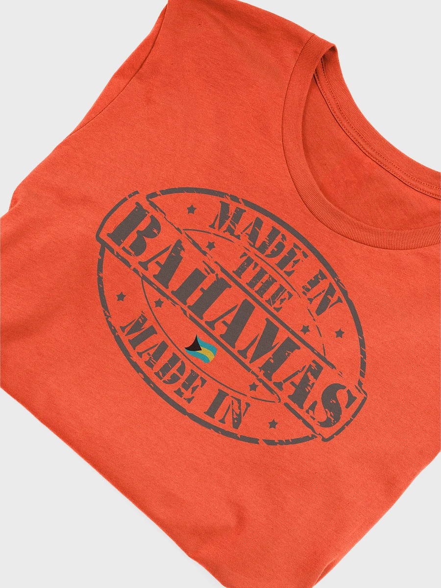 Bahamas Shirt : Made In The Bahamas Flag product image (5)