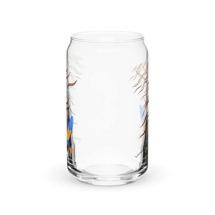 Life Is Better Where Sea Waves Whisper Can-Shaped Glass ( Side -Beach- ) product image (2)