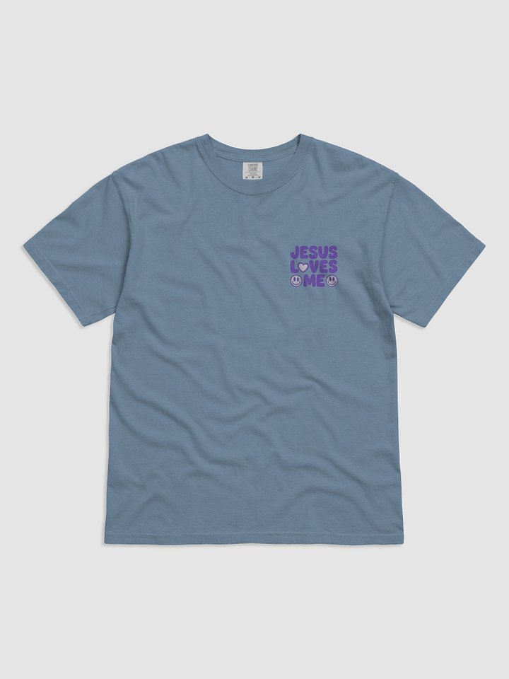 Purple Love Smiley T-Shirt product image (2)