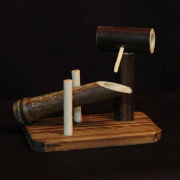 Miniature Japanese Bamboo Water Feature - Shishi Odoshi product image (1)