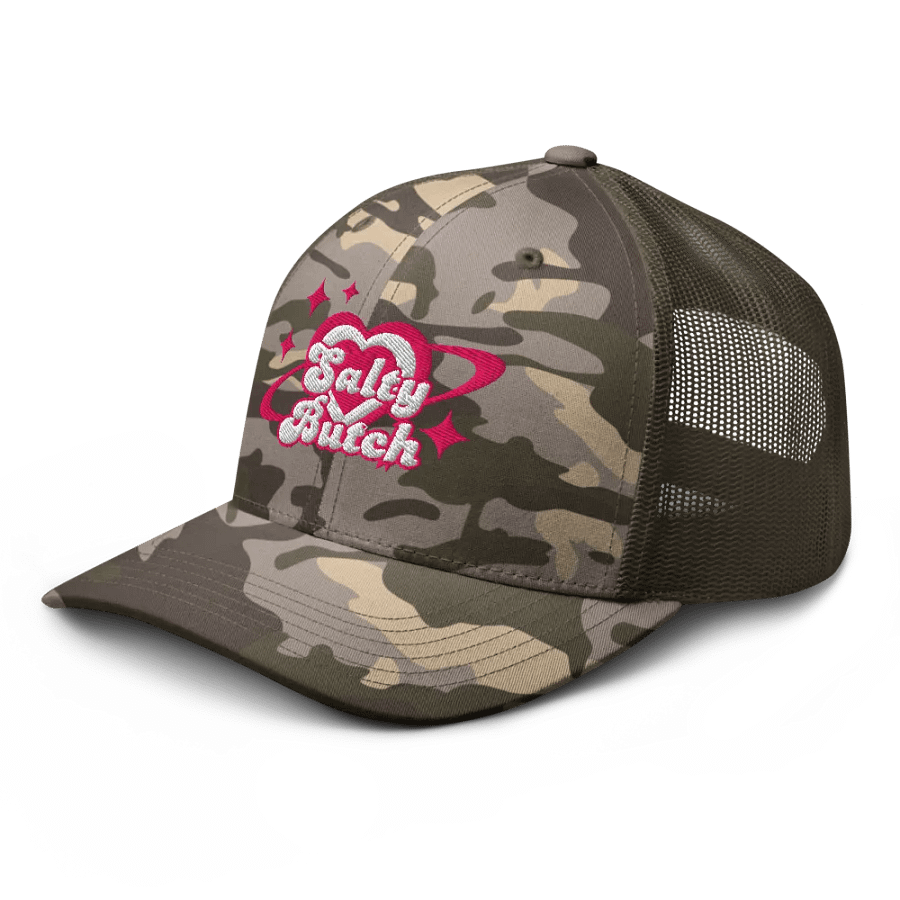 Salty Butch Space Romance Trucker Hat product image (4)