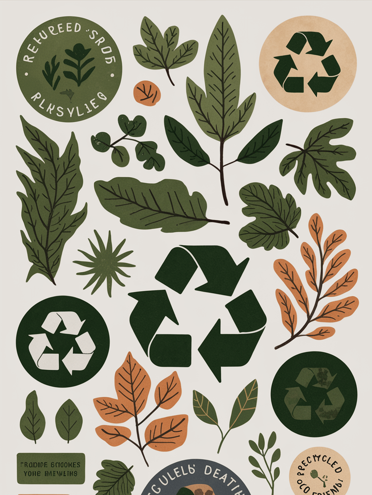 1000 Eco-Friendly Stickers Bundle product image (8)