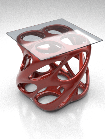 Voronoi Weaverbird Parametric Furniture Design Grasshopper Rhino Files Download product image (1)