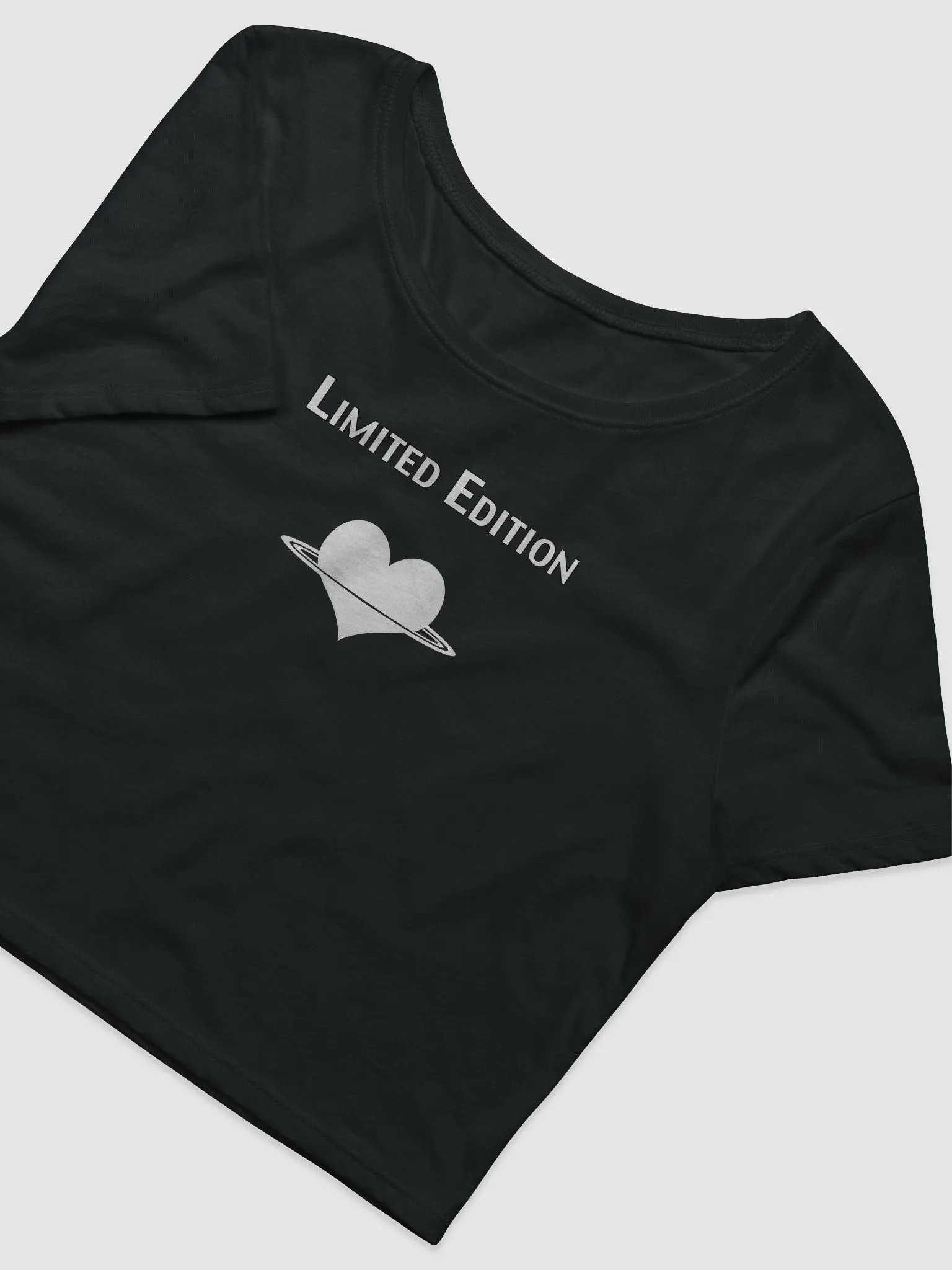 Cropped T-shirt with Redhead Planet logo Limited Edition product image (3)