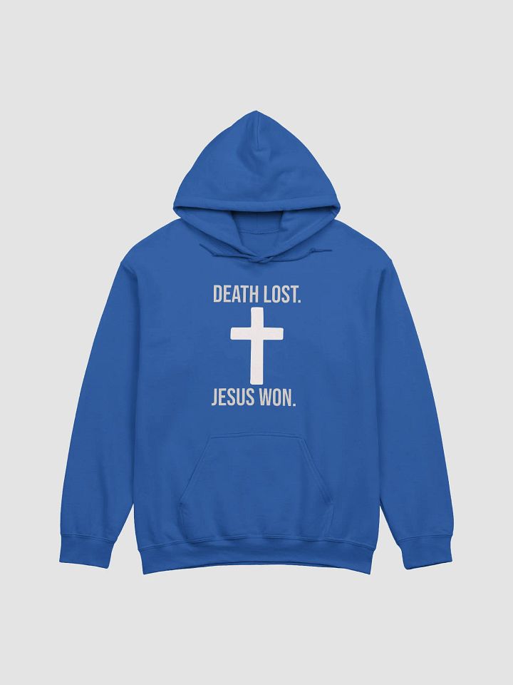 Death Lost, Jesus Won – Victory in Christ Hoodie product image (8)