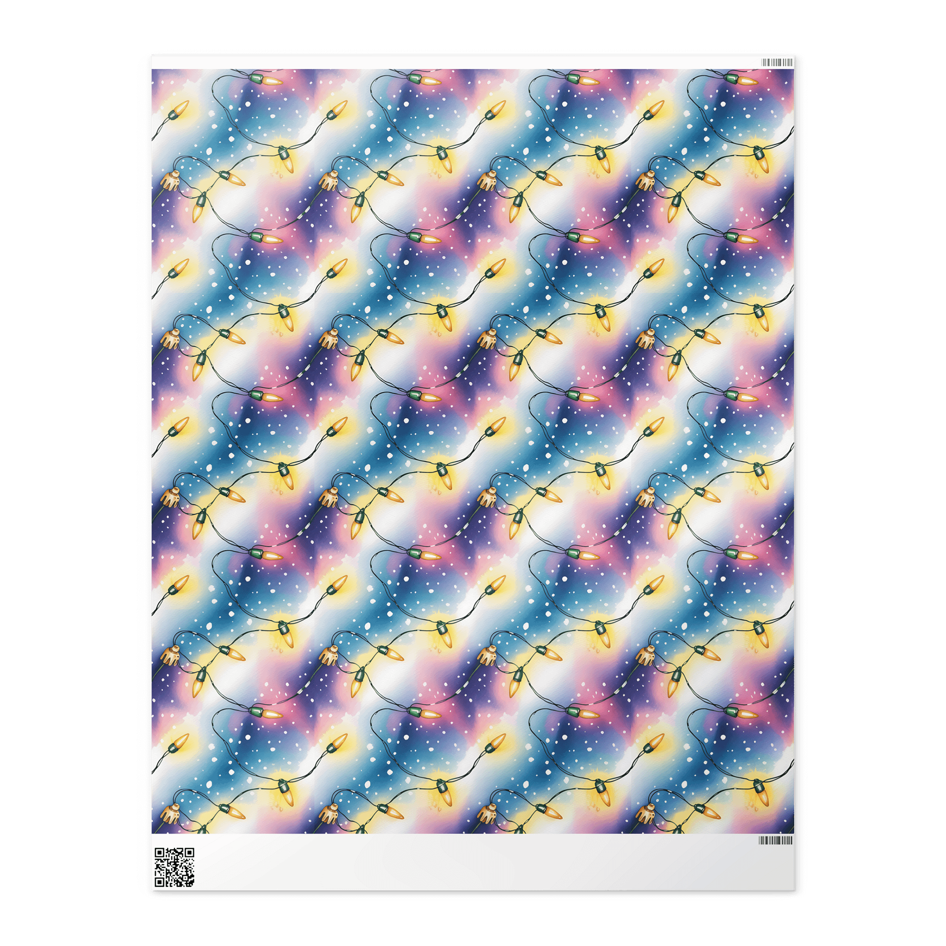 Christmas Lights Wrapping Paper product image (2)