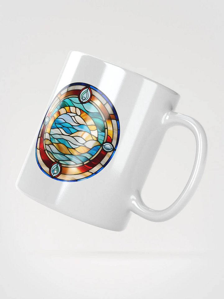 Spiritual Aquarius - Unique Mug Design - Circle Energy product image (2)