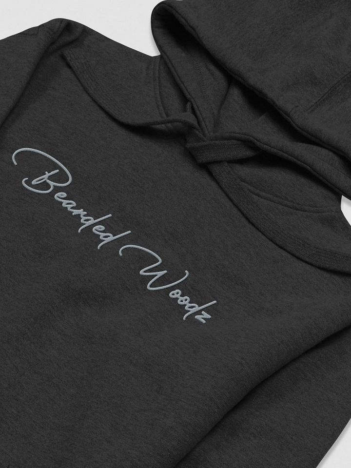Women's Bearded Woodz Signature Hoodie (Grey Embroidery) product image (2)