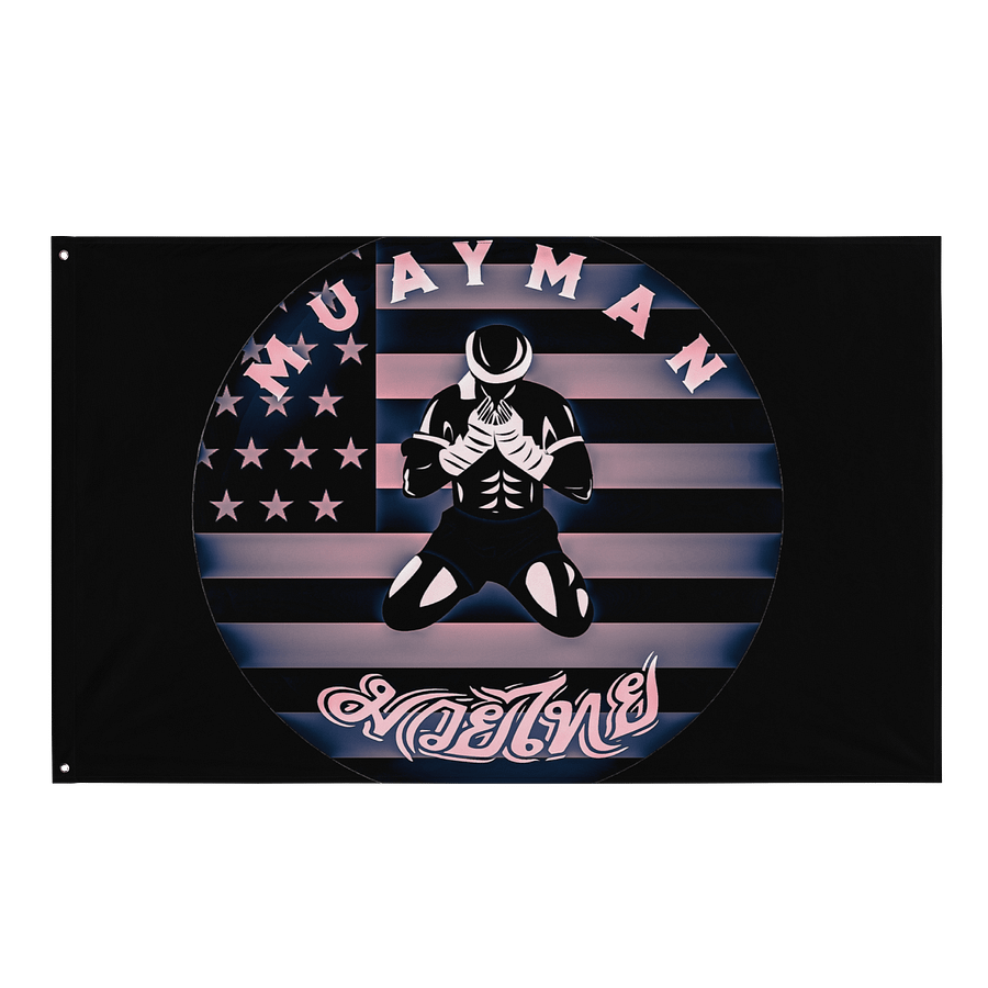 Muayman Grayscale flag product image (1)