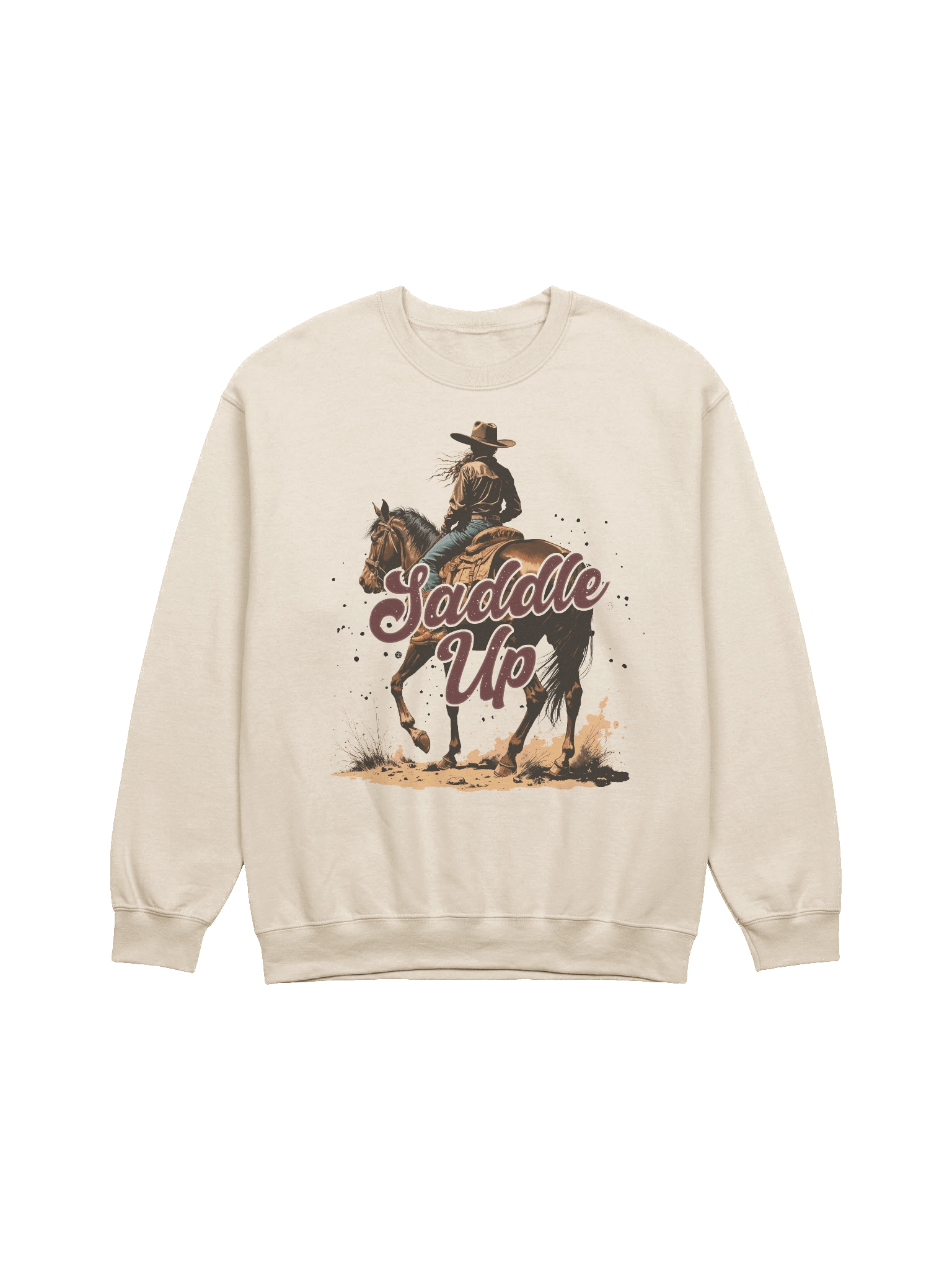 The "Saddle Up" Vintage Sweatshirt product image (2)