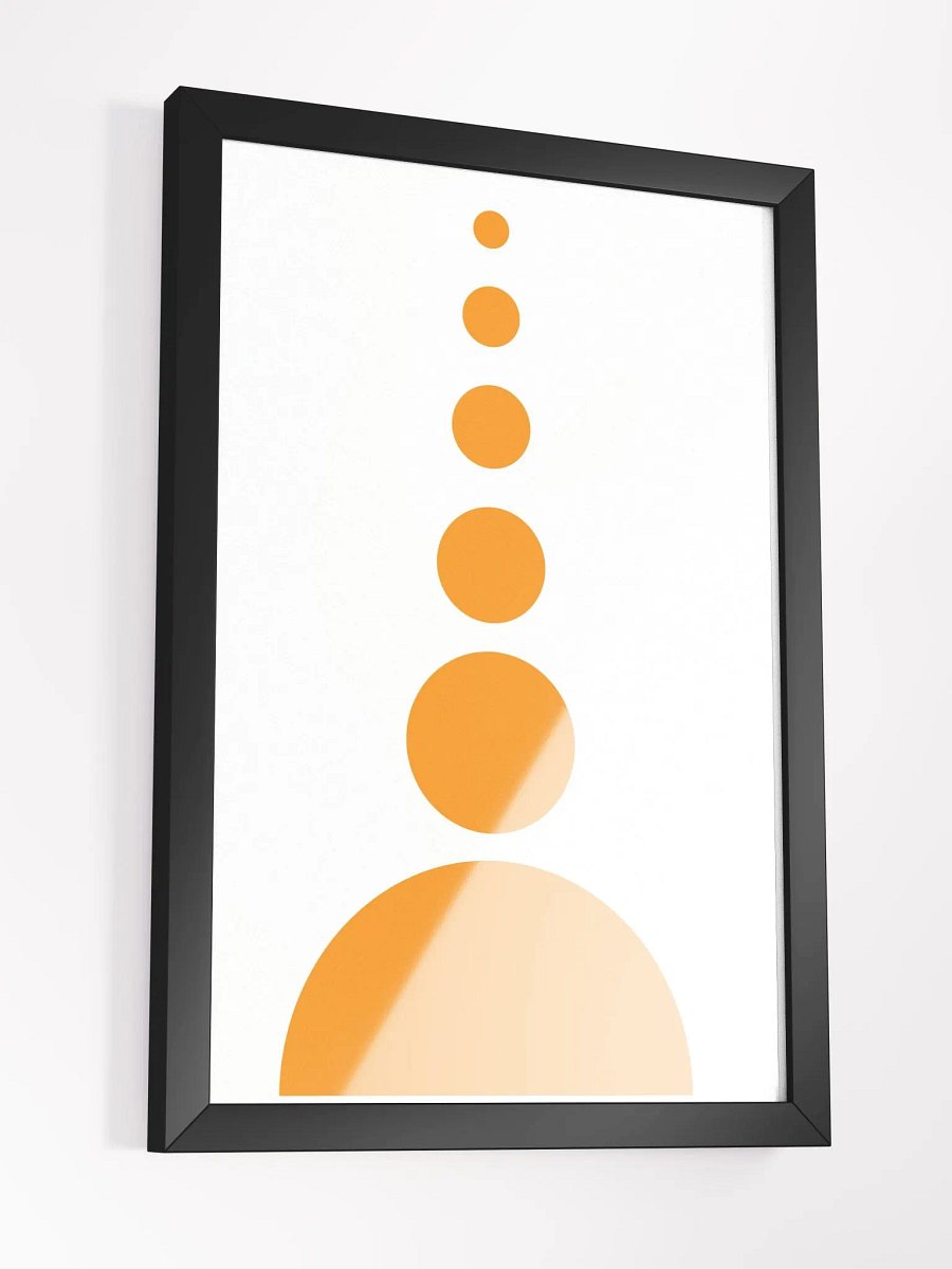 Radiant Circles Framed Poster product image (14)