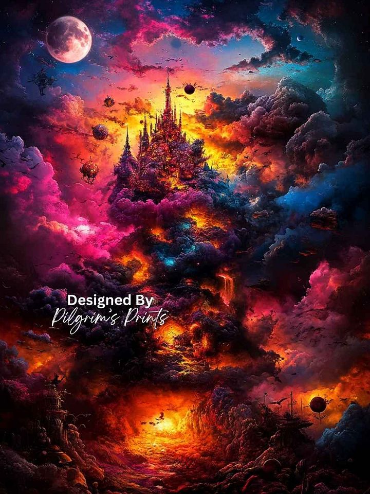 Castle of the Cosmos -8x12 product image (1)