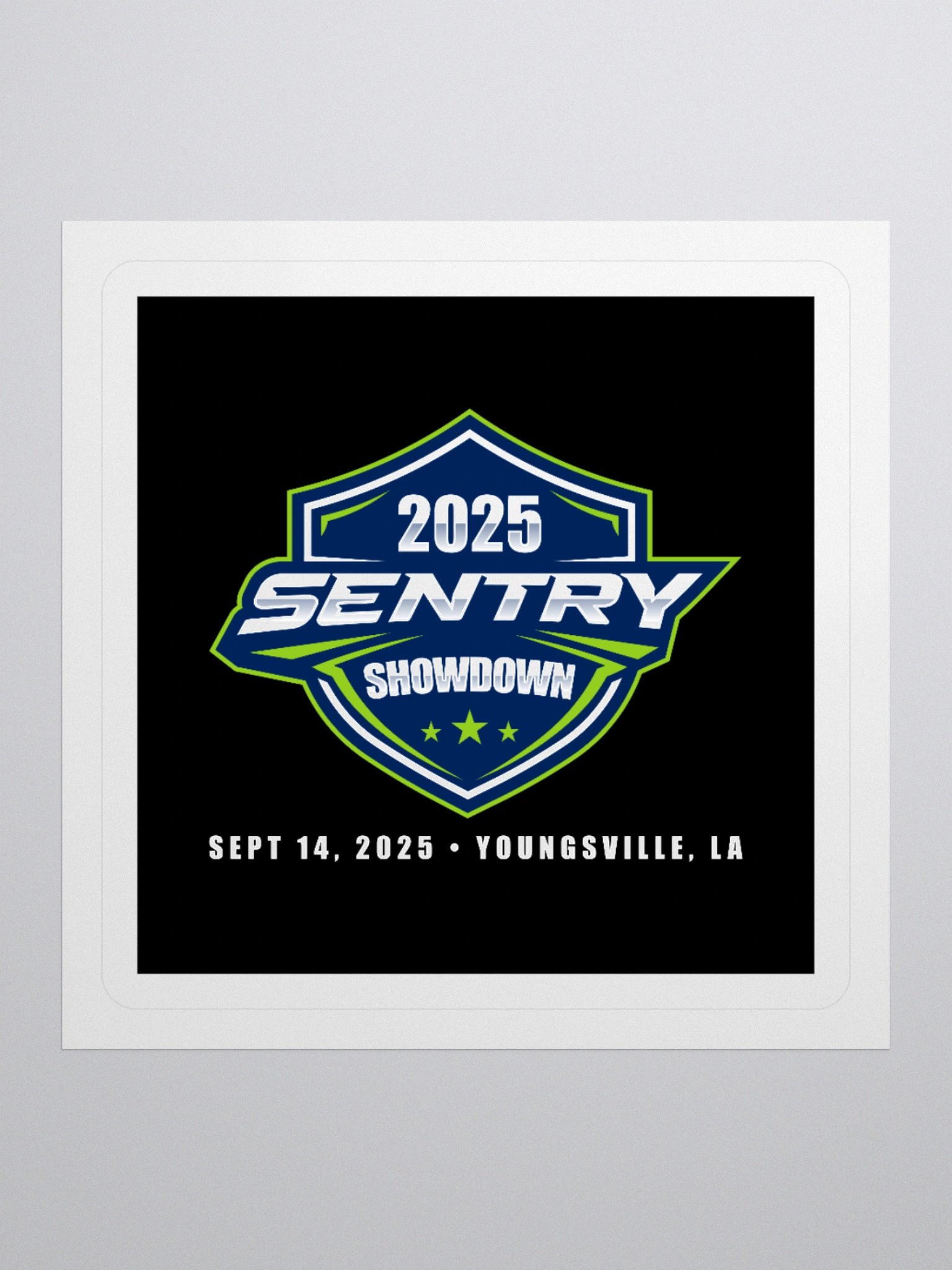 2025 Sentry Showdown Kiss Cut Stickers product image (2)