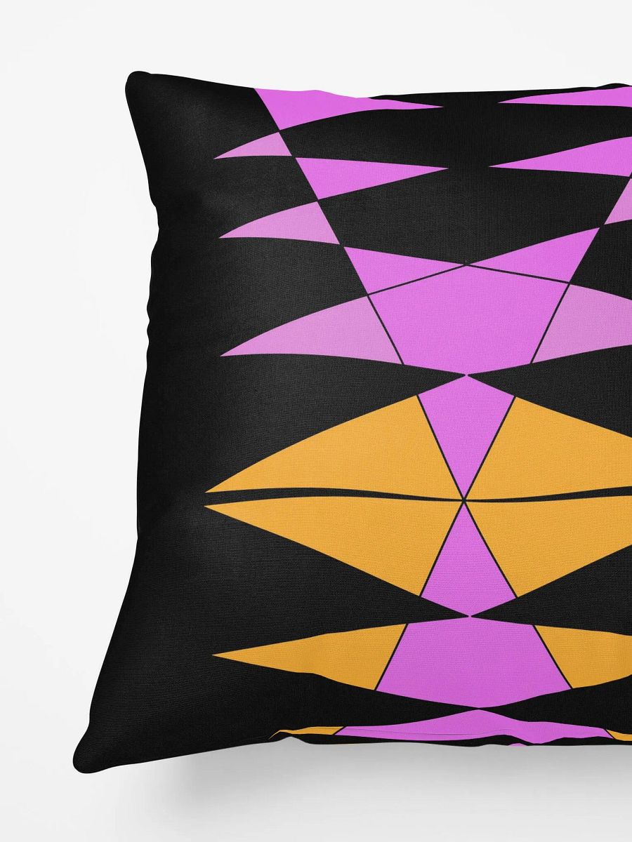 Orange and Purple Throw Pillows - Modern Geometric Pillows product image (4)
