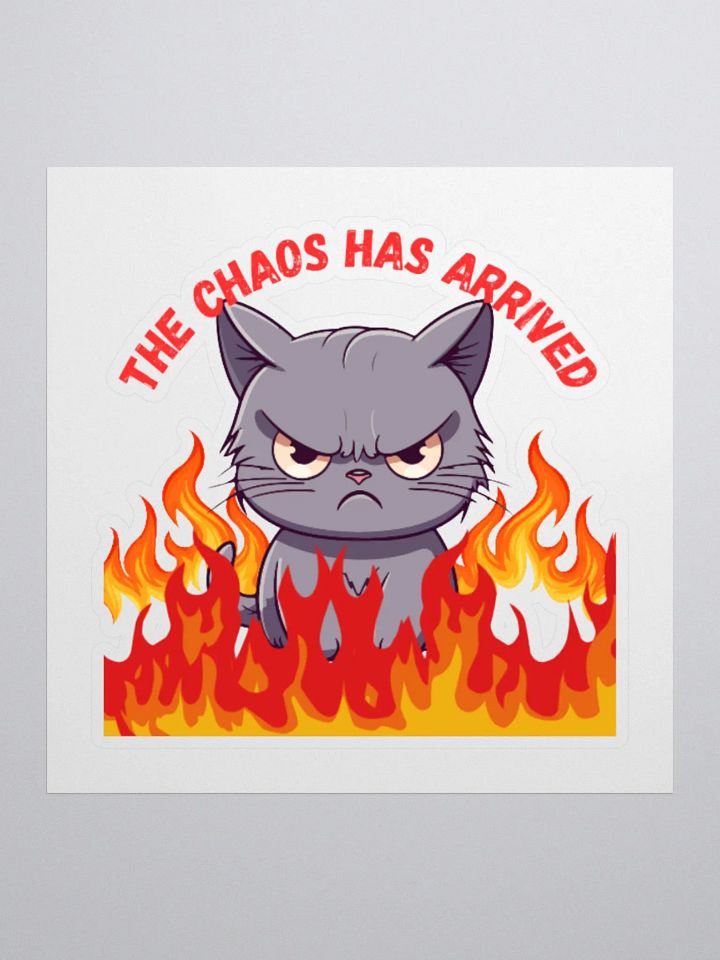 Chaos Kitty Kat Stickers product image (2)