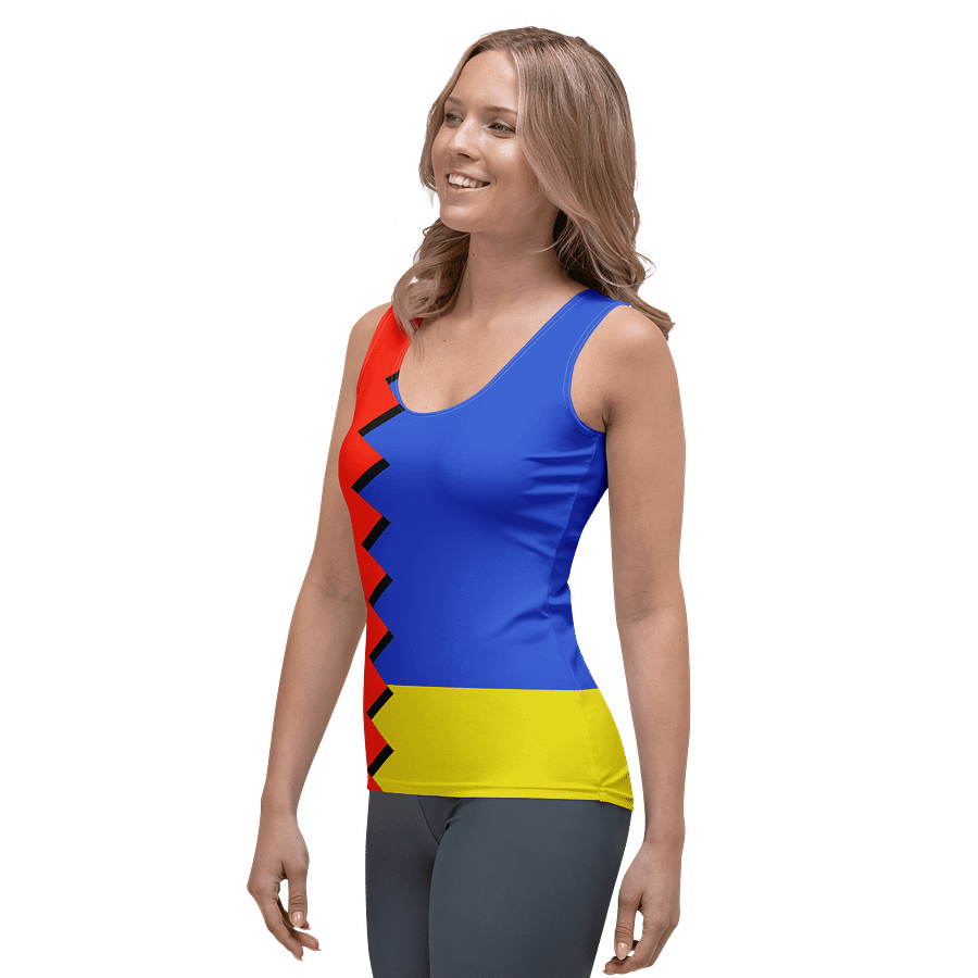 Hedgehog Zone All-Over Print Tight Tank product image (3)