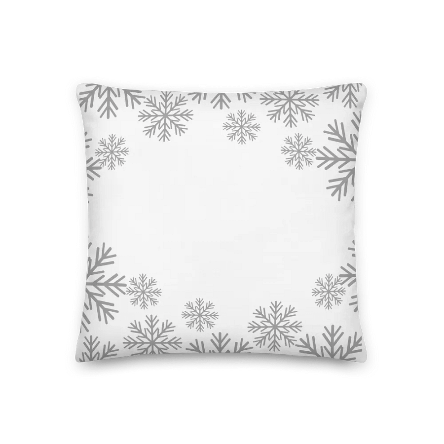 Snowflake Symphony Premium Pillow product image (2)