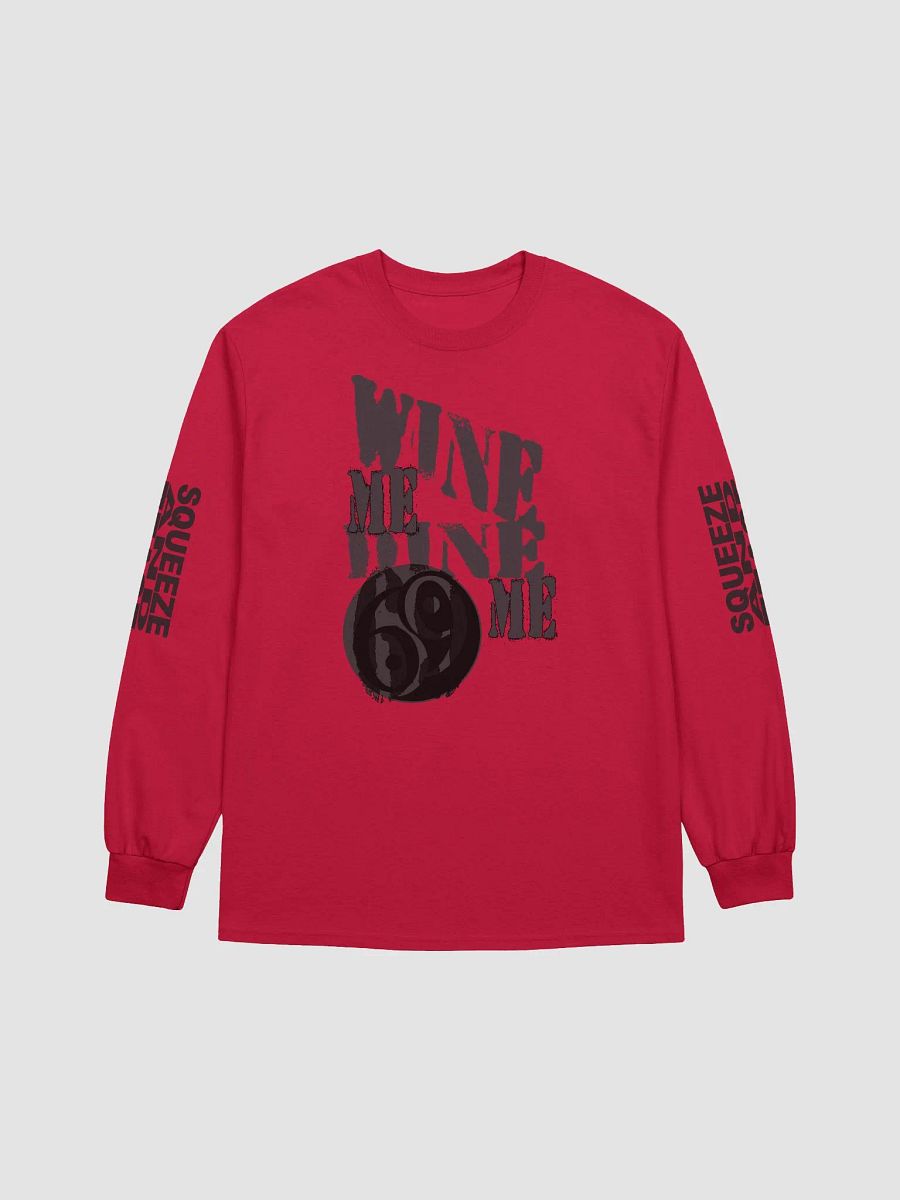 Wine Me2 BLACK | Gildan Ultra Cotton Long Sleeve T-Shirt product image (1)